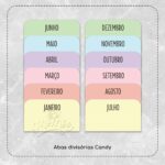 Abas divisórias Candy