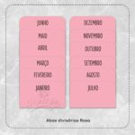 Abas divisórias Rosa