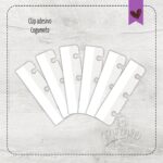 Clip Adesivo Cogumelo