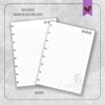 Refil Caderno de Disco Inteligente Básico – Tradicional – Pautado