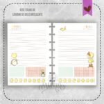 Refil Caderno de Disco Inteligente - Jardim 02 - MOD. 15