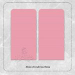 Abas divisórias (lisa) Rosa