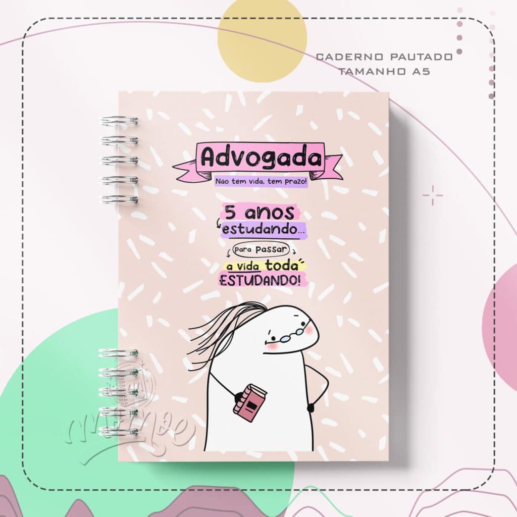 Caderno Flork Profissões Momoe Store 3877