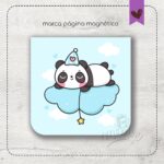 Mini marca páginas magnético - Coleção Pandinha 01