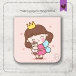 Mini marca páginas magnético - Coleção Princesa 02