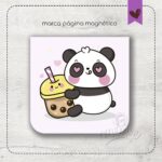 Mini marca páginas magnético - Coleção Pandinha 04