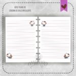 Refil Caderno de Disco Inteligente - Sanrio 02