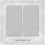 Abas divisórias (lisa) cinza