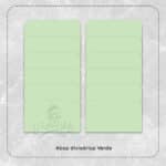 Abas divisórias (lisa) verde