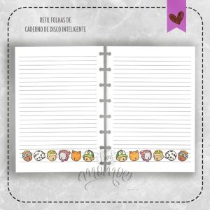 Refil Caderno de Disco Inteligente - Boobie Goods