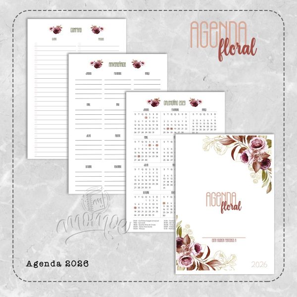 Agenda Floral 2026 - Imagem 2