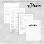 Mono Planner 2026