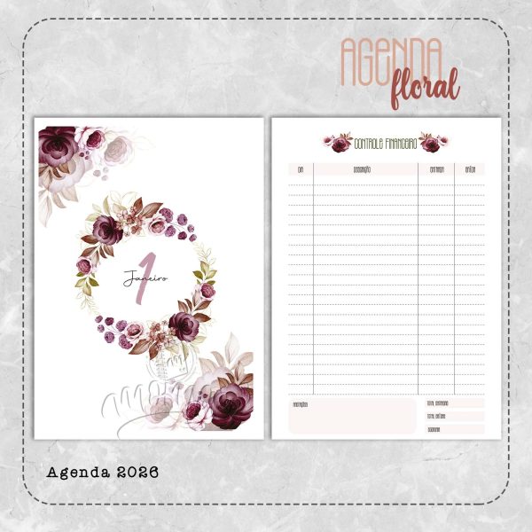 Agenda Floral 2026 - Imagem 3