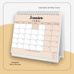 Calendário de Mesa Colors 2026 - Imagem 2