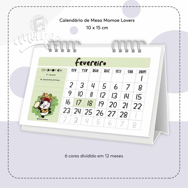 Calendário de Momoe Lovers 2026 - Imagem 3
