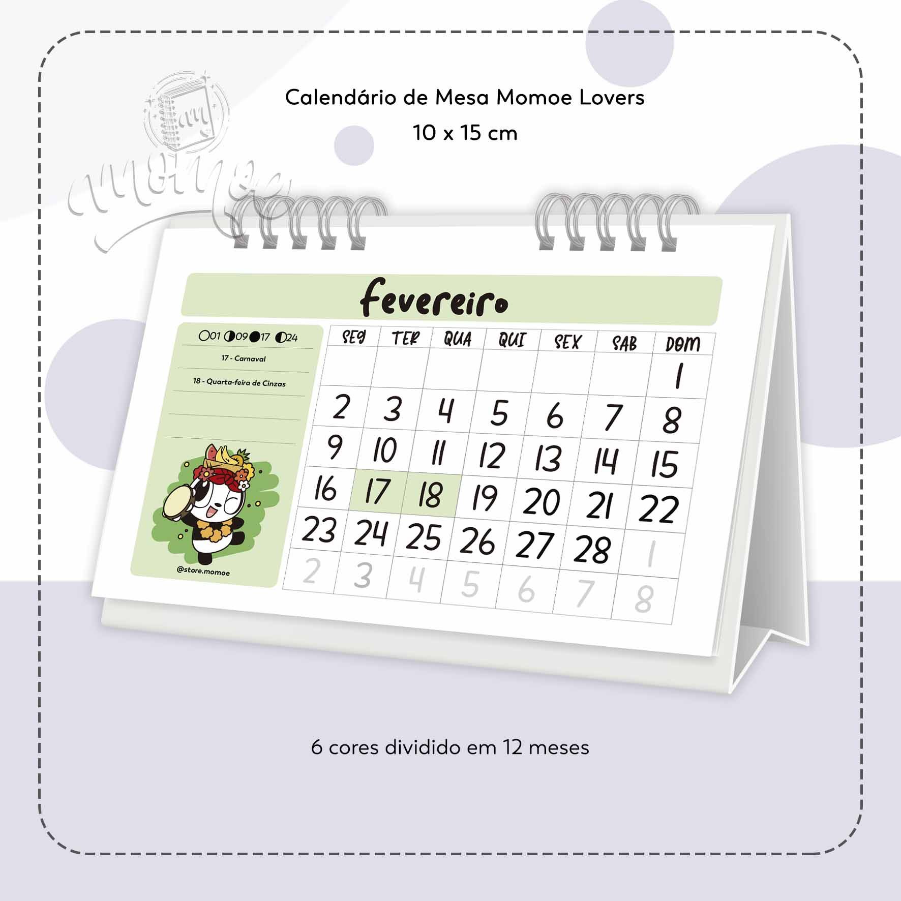 03 Calendário de Momoe Lovers 2026 - Imagem 3