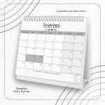 Calendário de Mesa Mono 2026 - Imagem 3