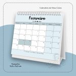 Calendário de Mesa Colors 2026 - Imagem 3
