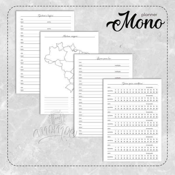 Mono Planner 2026 - Imagem 3