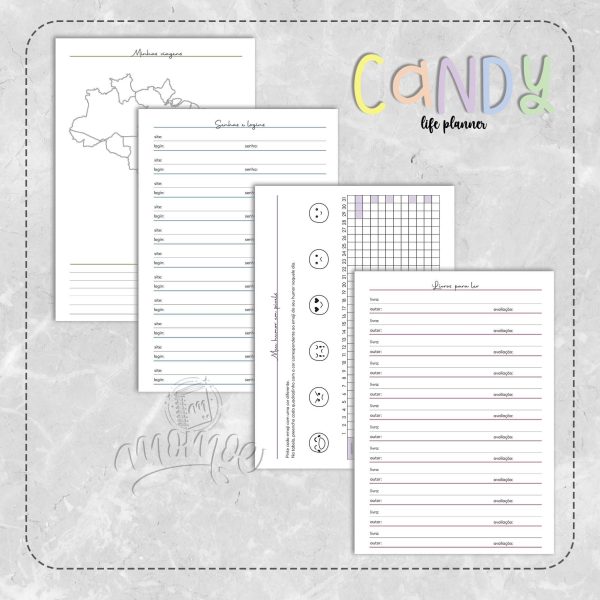 Candy Life Planner 2026 - Imagem 4