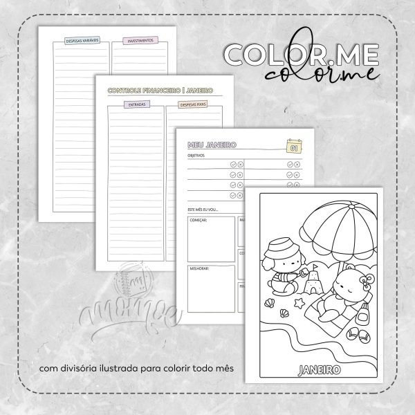 Planner Color.me 2026 - Imagem 3