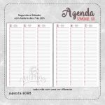Agenda Semanal A4 2026 - Imagem 3