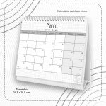 Calendário de Mesa Mono 2026 - Imagem 4