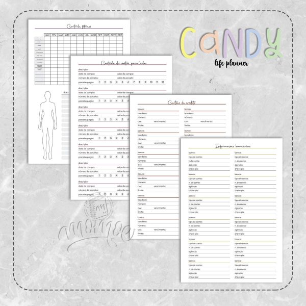 Candy Life Planner 2026 - Imagem 3
