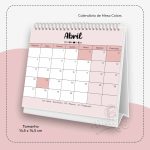 Calendário de Mesa Colors 2026 - Imagem 5