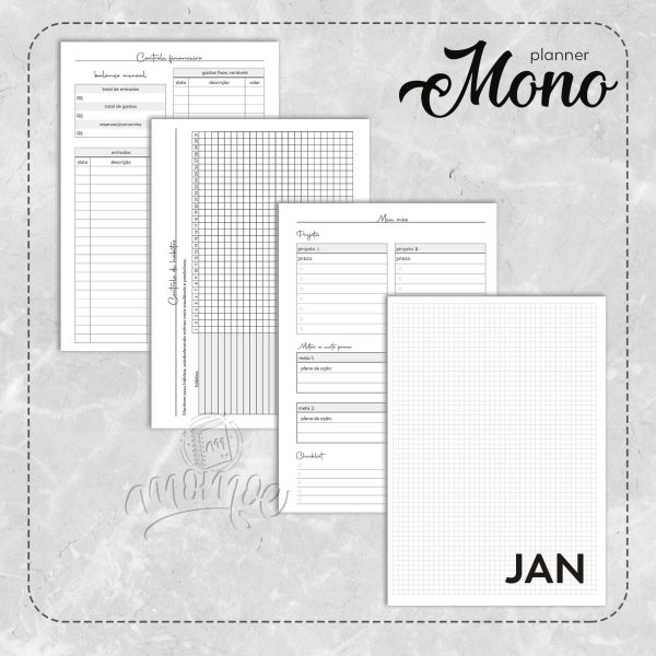 Mono Planner 2026 - Imagem 5
