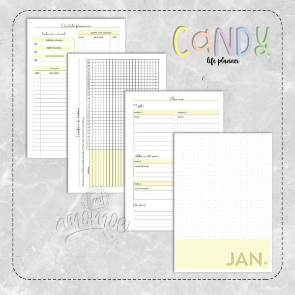 Candy Life Planner 2026 - Imagem 5