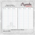 Agenda Semanal A4 2026 - Imagem 5