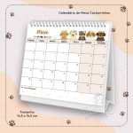 Calendário de Mesa Cachorrinhos 2026 - Imagem 6