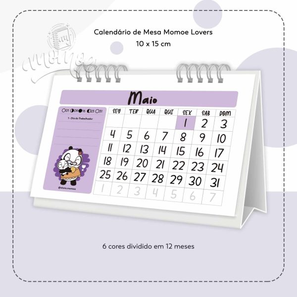 Calendário de Momoe Lovers 2026 - Imagem 6