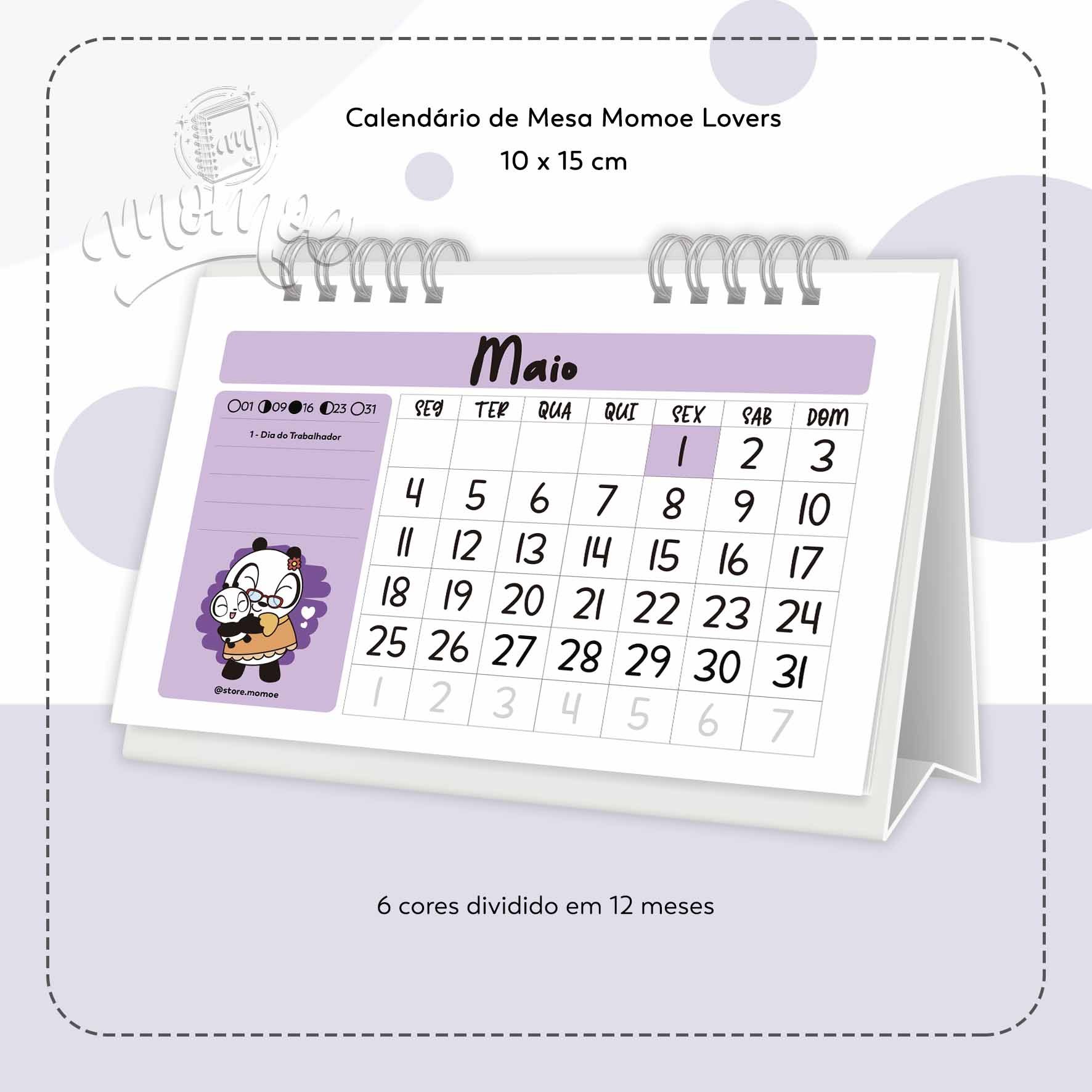 06 Calendário de Momoe Lovers 2026 - Imagem 6