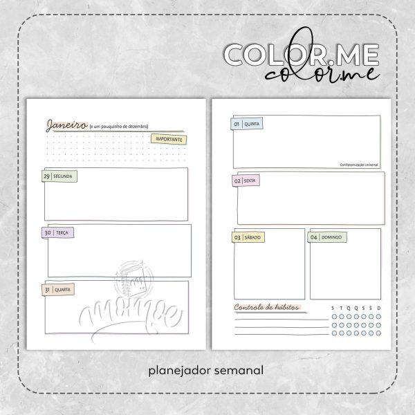 Planner Color.me 2026 - Imagem 6