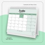Calendário de Mesa Colors 2026 - Imagem 7