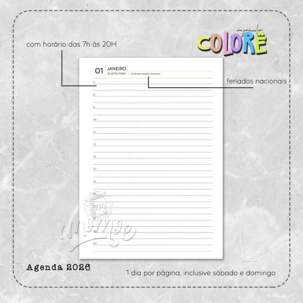 Agenda Colorê 2026 - Imagem 7