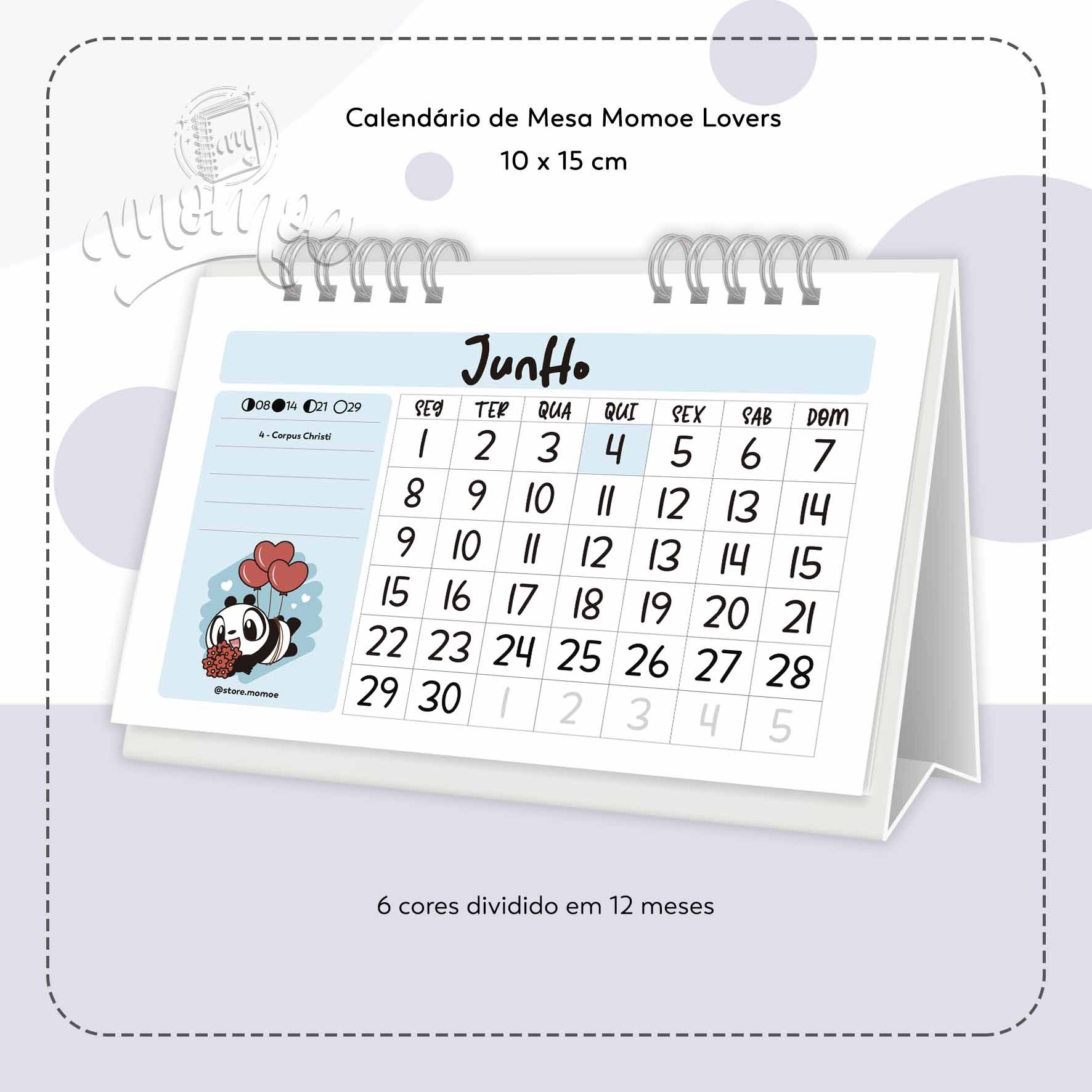 07 Calendário de Momoe Lovers 2026 - Imagem 7