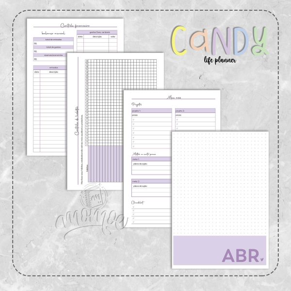 Candy Life Planner 2026 - Imagem 8