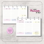 Mini Planner de disco 2026 - A6 Horizontal