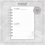 Mini Agenda 2026 - A6 Cinza - Imagem 3